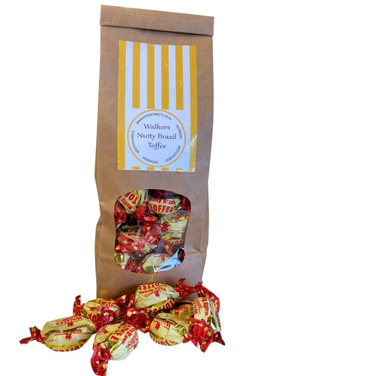 300g Bag of Walkers Nutty Brazil Toffees Sweets