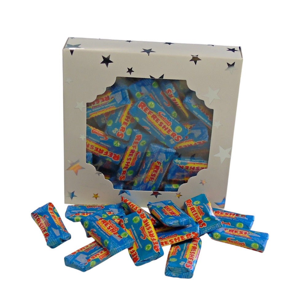 300g Square Window Pattern Box of Swizzles Refreshers