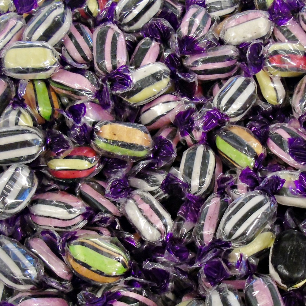 300g Square Window Pattern Box of Buchanans Liquorice Assortment Sweets