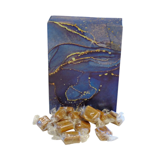 350g Rectangular Patterned Box of Bristows Clotted Cream Fudge