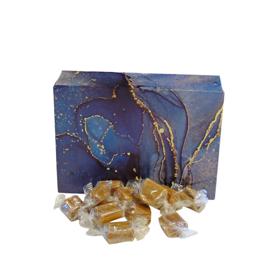 350g Rectangular Patterned Box of Bristows Clotted Cream Fudge