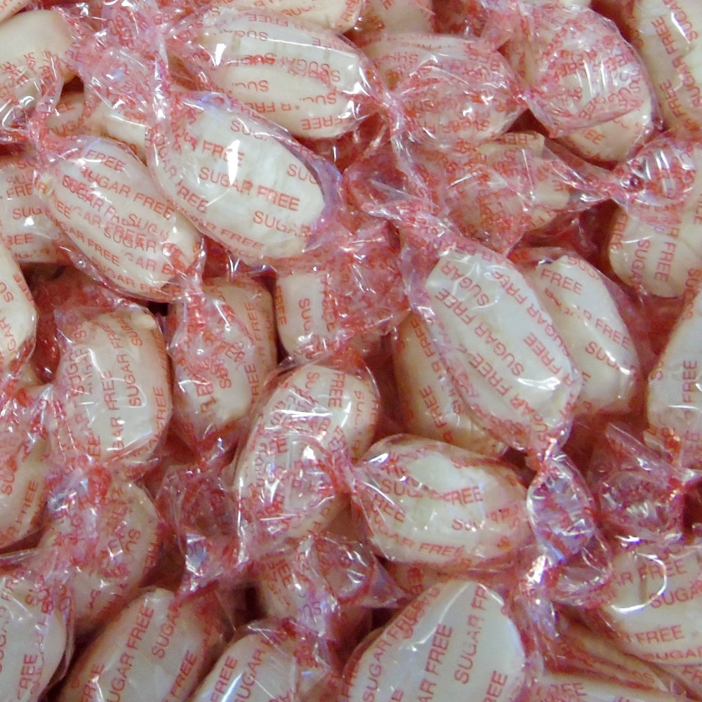 300g Square Flower Pattern Box of Sugar Free Mintoes