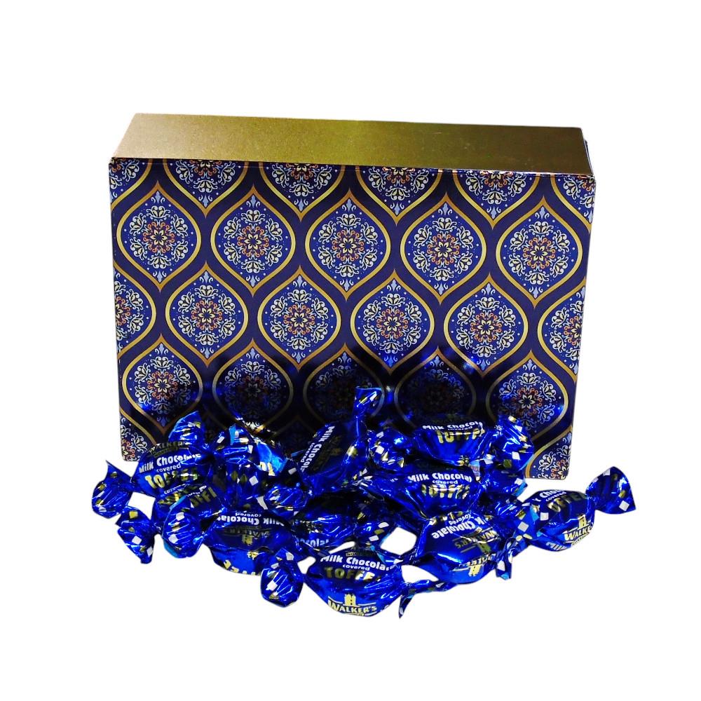350g Rectangular Box of Walkers Milk Chocolate Toffee