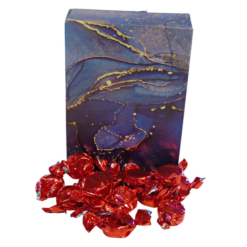 350g Rectangular Box of Buchanans Raspberry Caramel Toffee