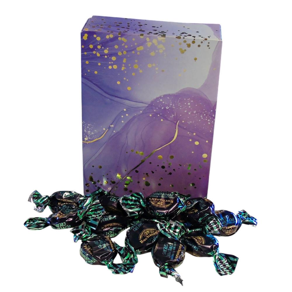 350g Rectangular Box of Buchanans Chocolate Peppermint Creams