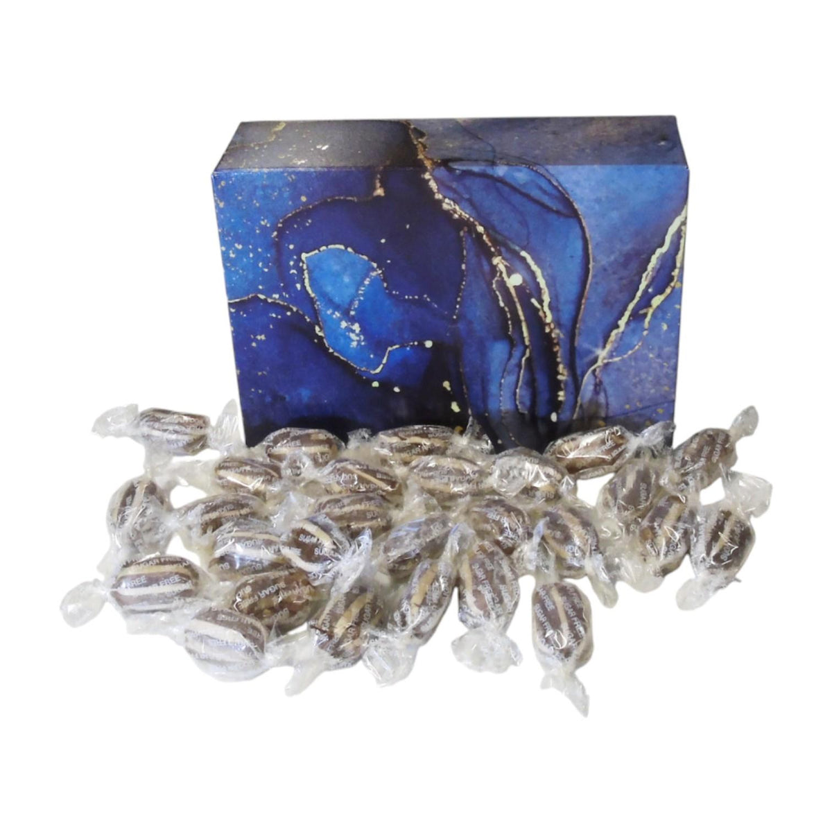 350g Rectangular Box of Sugar Free Mint Humbugs