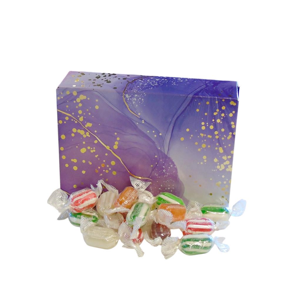 350g Rectangular Box of Buchanans Winter Mix Hard Boiled Sweets