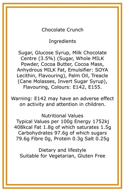 300g Bag of Chocolate Crunch Sweets