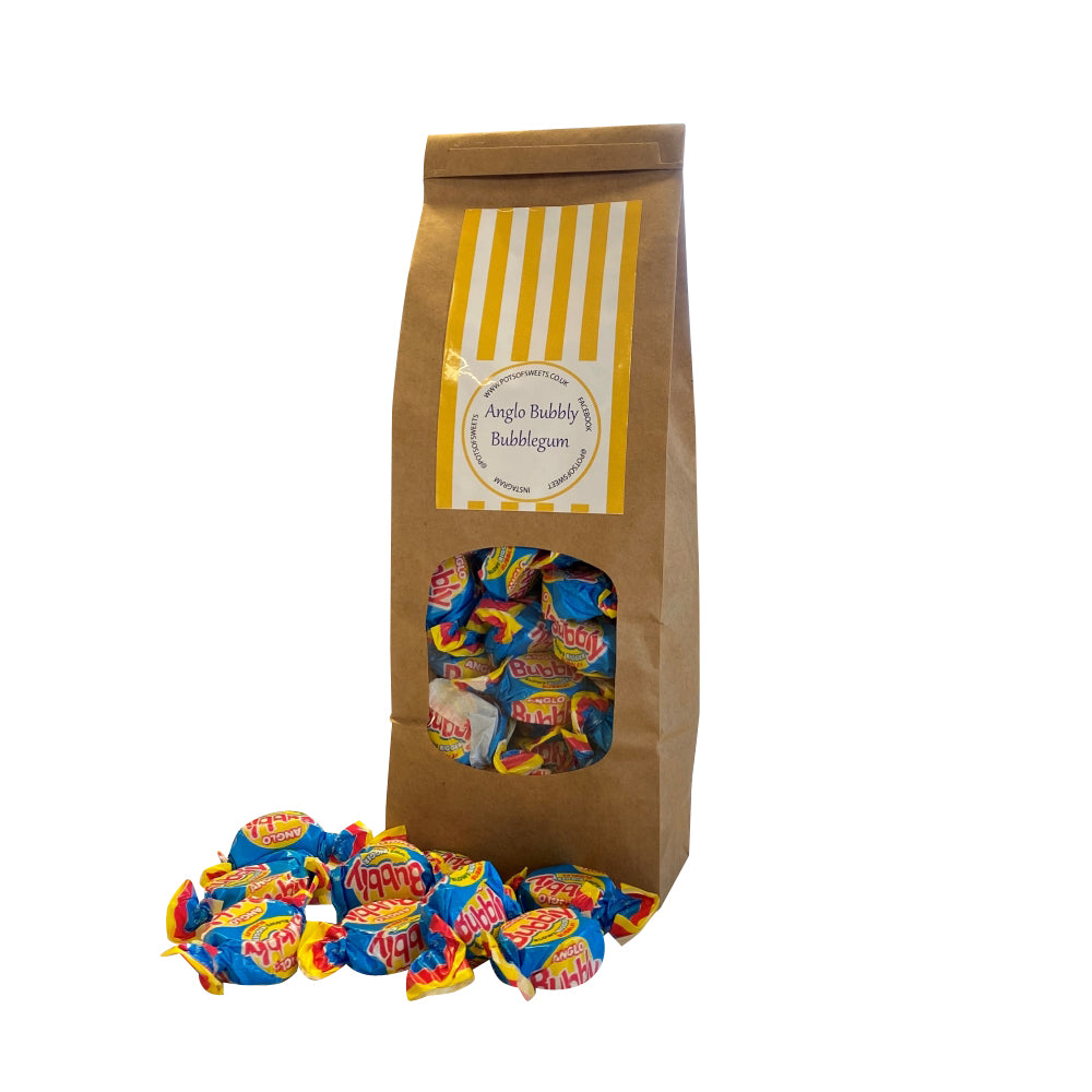 Sachet de 300 g de bonbons en boîte cadeau Anglo Bubbly Sweet