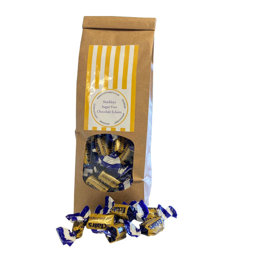 300g Bag of Stockleys Sugar Free Chocolate Eclairs