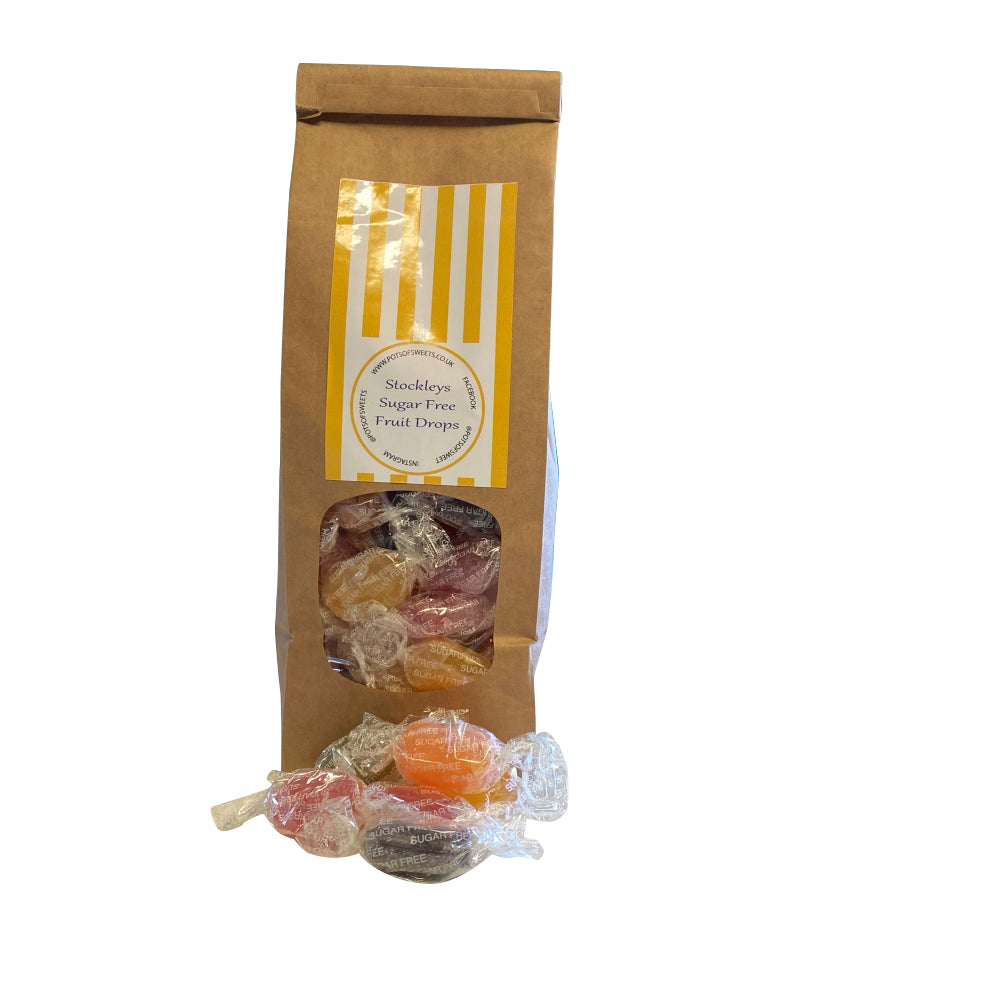 300g Bag of Stockleys Sugar Free Fruit Drops