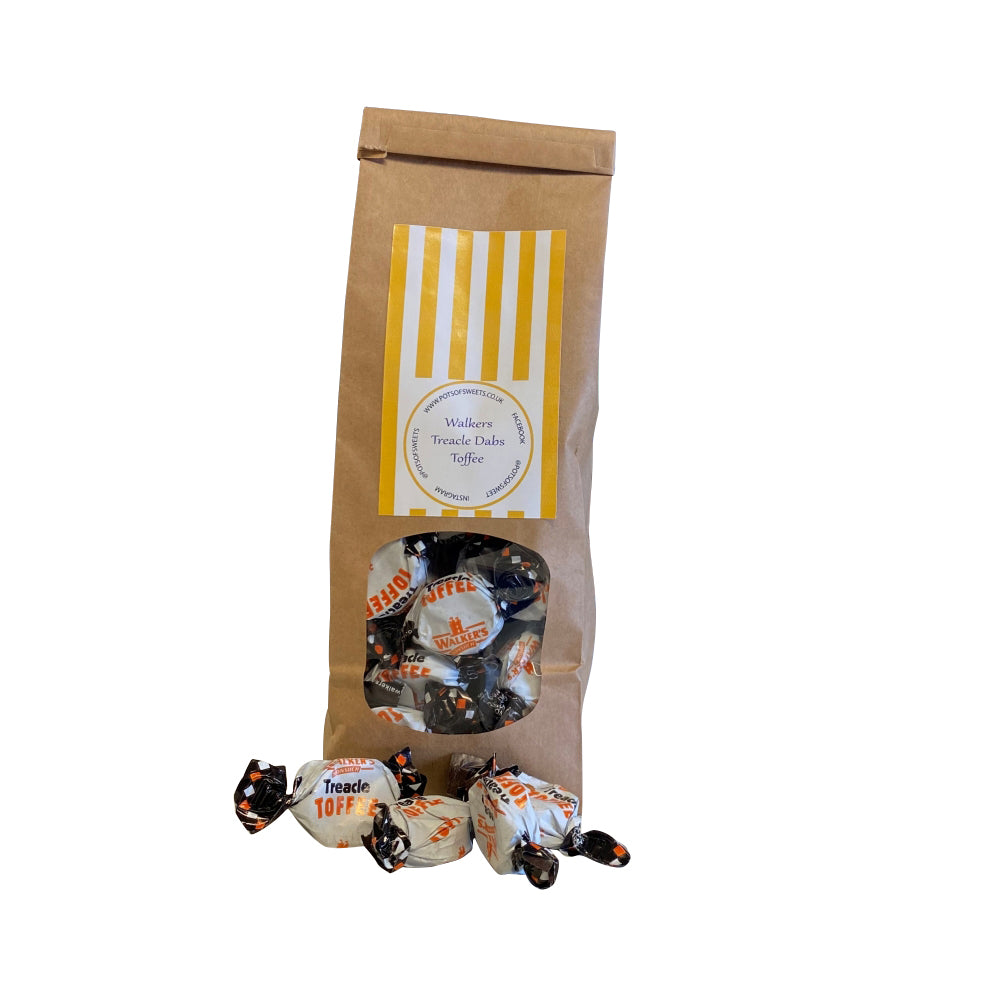 300g Bag of Walkers Treacle Dabs Toffee